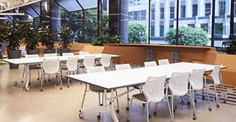 食堂スペースのリニューアル