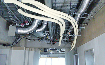 空調・給排水などライフラインの改修工事